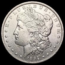 1892 Morgan Silver Dollar CLOSELY UNCIRCULATED