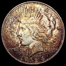 1926 D Silver Peace Dollar CHOICE AU