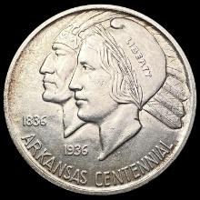 1935 Arkansas Half Dollar CHOICE BU