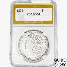 1899 Morgan Silver Dollar PGA MS64