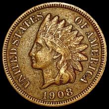 1908 S Indian Head Cent CLOSELY UNCIRCULATED