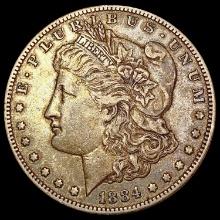 1884 S Morgan Silver Dollar CLOSELY UNCIRCULATED