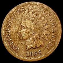 1866 Indian Head Cent NICELY CIRCULATED