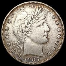 1909 D Barber Half Dollar CLOSELY UNCIRCULATED