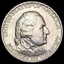 1927 Vermont Half Dollar CHOICE BU