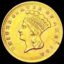 1856 Rare Gold Dollar UNCIRCULATED