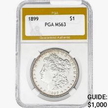 1899 Morgan Silver Dollar PGA MS63