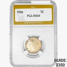 1906 Liberty Victory Nickel PGA MS64