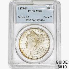 1879-S Morgan Silver Dollar PCGS MS66