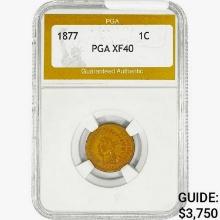 1877 Indian Head Cent PGA XF40