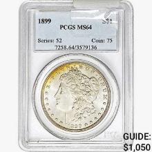 1899 Morgan Silver Dollar NGC MS64