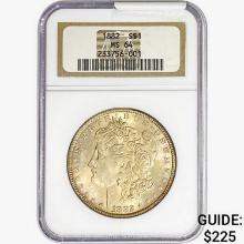 1882 Morgan Silver Dollar NGC MS64