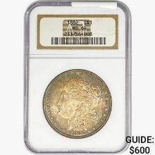 1886-O Morgan Silver Dollar NGC AU55