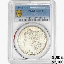 1903-O Morgan Silver Dollar PCGS MS63