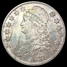 1831 Capped Bust Half Dollar CLOSELY UNCIRCULATED