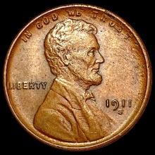 1911-S Wheat Cent UNCIRCULATED