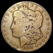 1891-CC Morgan Silver Dollar NICELY CIRCULATED