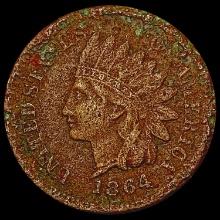 1864-L Indian Head Cent NICELY CIRCULATED