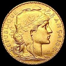 1912 France Gold 20 Franc .1867oz AGW GEM BU