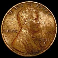 1931-S Wheat Cent LIGHTLY CIRCULATED