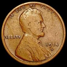 1914-D Wheat Cent CLOSELY UNCIRCULATED