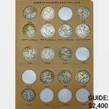 1916-1947 Walking Liberty Half Dollar Set [48 Coins]