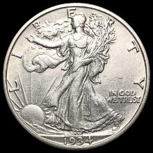 1934-S Walking Liberty Half Dollar UNCIRCULATED