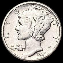 1925-S Mercury Dime CLOSELY UNCIRCULATED