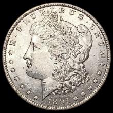 1891-S Morgan Silver Dollar UNCIRCULATED