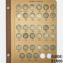 1883-1912 Complete V Nickel Set [33 Coins]