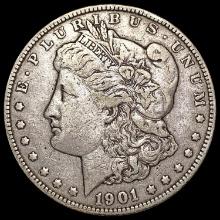 1901 Morgan Silver Dollar LIGHTLY CIRCULATED