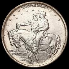 1925 Stone Mountain Half Dollar GEM BU