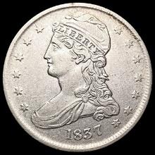 1837 Capped Bust Half Dollar CLOSELY UNCIRCULATED