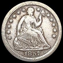 1857-O Seated Liberty Half Dime LIGHTLY CIRCULATED