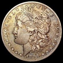 1891-CC Morgan Silver Dollar CLOSELY UNCIRCULATED