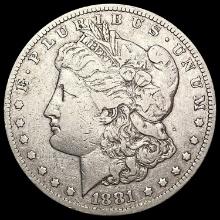 1881-CC Morgan Silver Dollar LIGHTLY CIRCULATED