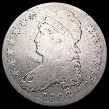 1808 Capped Bust Half Dollar NICELY CIRCULATED