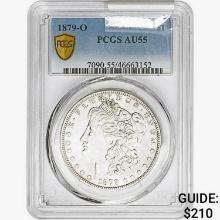 1879-O Morgan Silver Dollar PCGS AU55