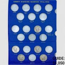 1918-1930 Standing Liberty Quarter Set [21 Coins]