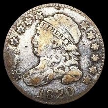 1820 Capped Bust Dime NICELY CIRCULATED