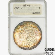 1904-O Morgan Silver Dollar ANACS MS64