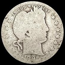 1896-O Barber Quarter NICELY CIRCULATED