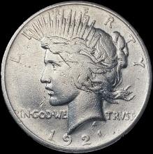 1921 Silver Peace Dollar NICELY CIRCULATED