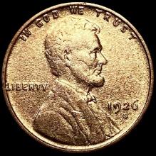 1926-S Wheat Cent CLOSELY UNCIRCULATED