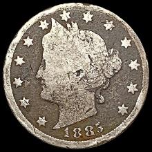 1885 Liberty Victory Nickel NICELY CIRCULATED