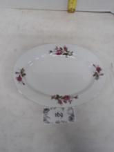 Sanko China, China Rose Pattern Platter