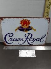 Metal Sign "Crown Royal"