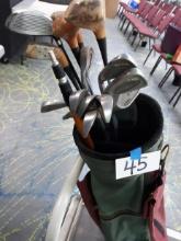 Golf Clubs with Bag, misc. brands