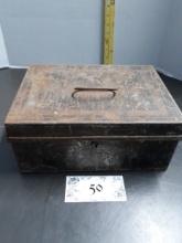 Metal Box with tools