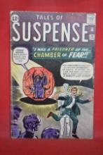 TALES OF SUSPENSE #33 | KEY 1ST UNOFFICIAL CROSSOVER APP BY THE HULK! | JACK KIRBY - 1962!